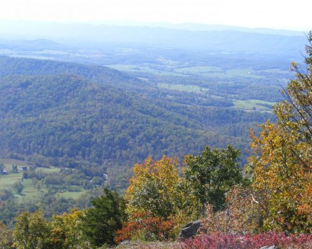 Cell service in Virginia's Shenandoah National Park is unpredictable.